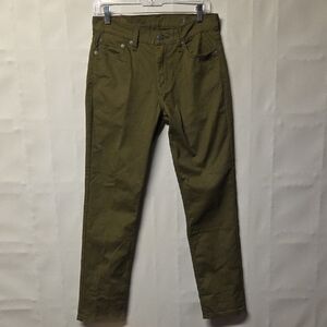 Signature by Levi Strauss Slim Men’s Jeans Olive Green